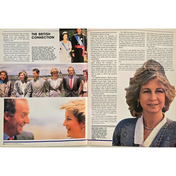 Royalty Monthly Magazine Volume 7 Number 5 The Diana Years 1988 February - Picture 9 of 13